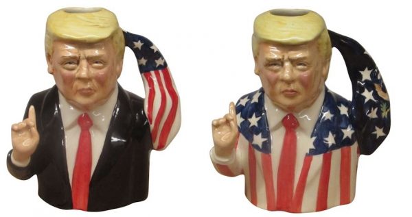 President Donald Trump Toby Jug And Special Edition - Stoke Art Pottery