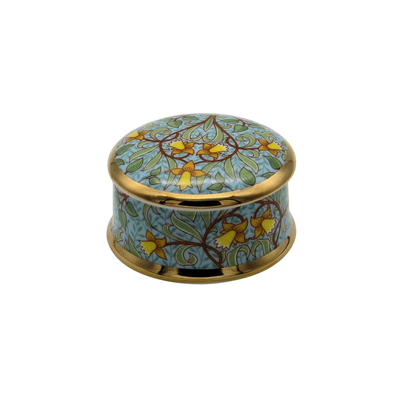 William Morris Daffodil Design Trinket Box Museum Collection - Stoke ...