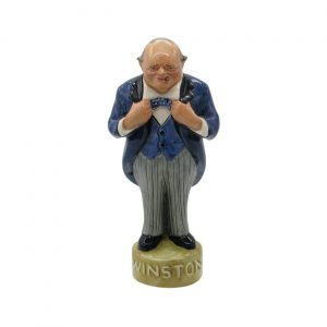 Winston Churchill Strube Cartoon Figure Bairstow Pottery