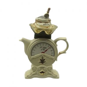 Tea Scales Styled Teapot Cream Coloured Ceramic Inspirations