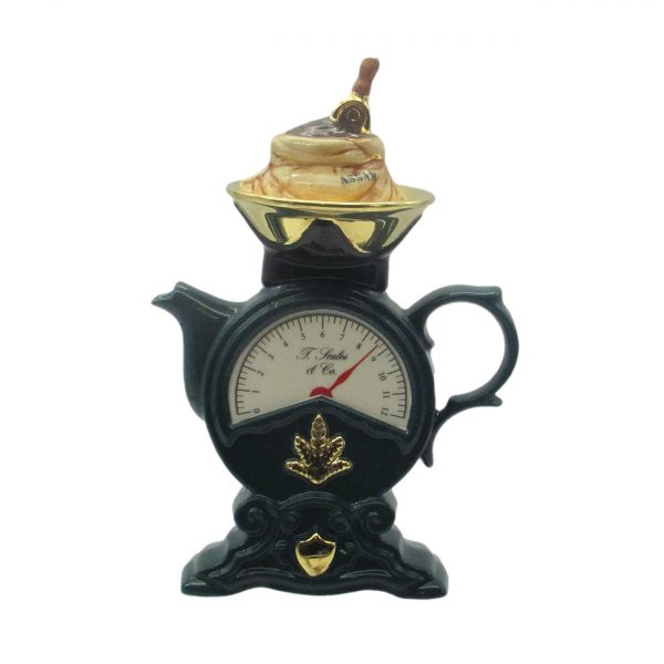 Tea Scales Styled Teapot Green Coloured Ceramic Inspirations